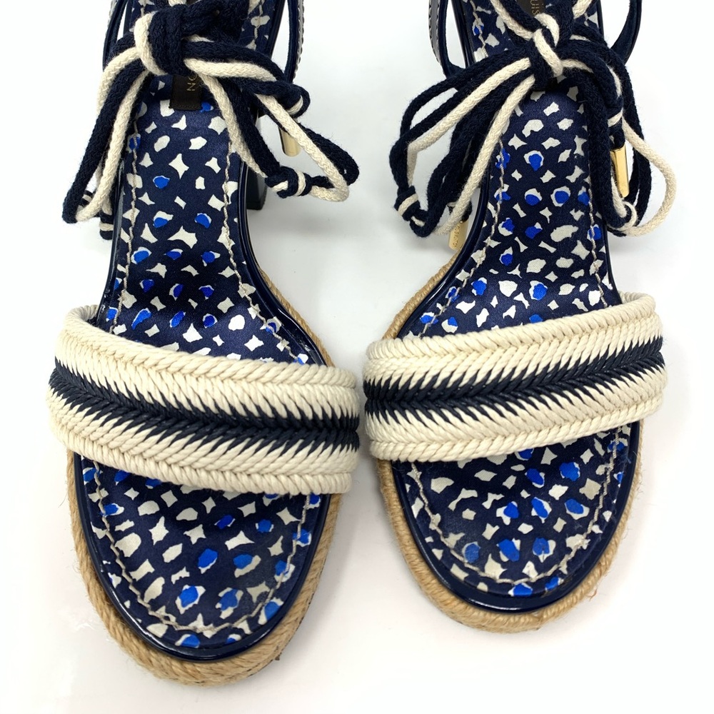 Louis Vuitton Chevron Sandal Heels - Picture 6 of 16
